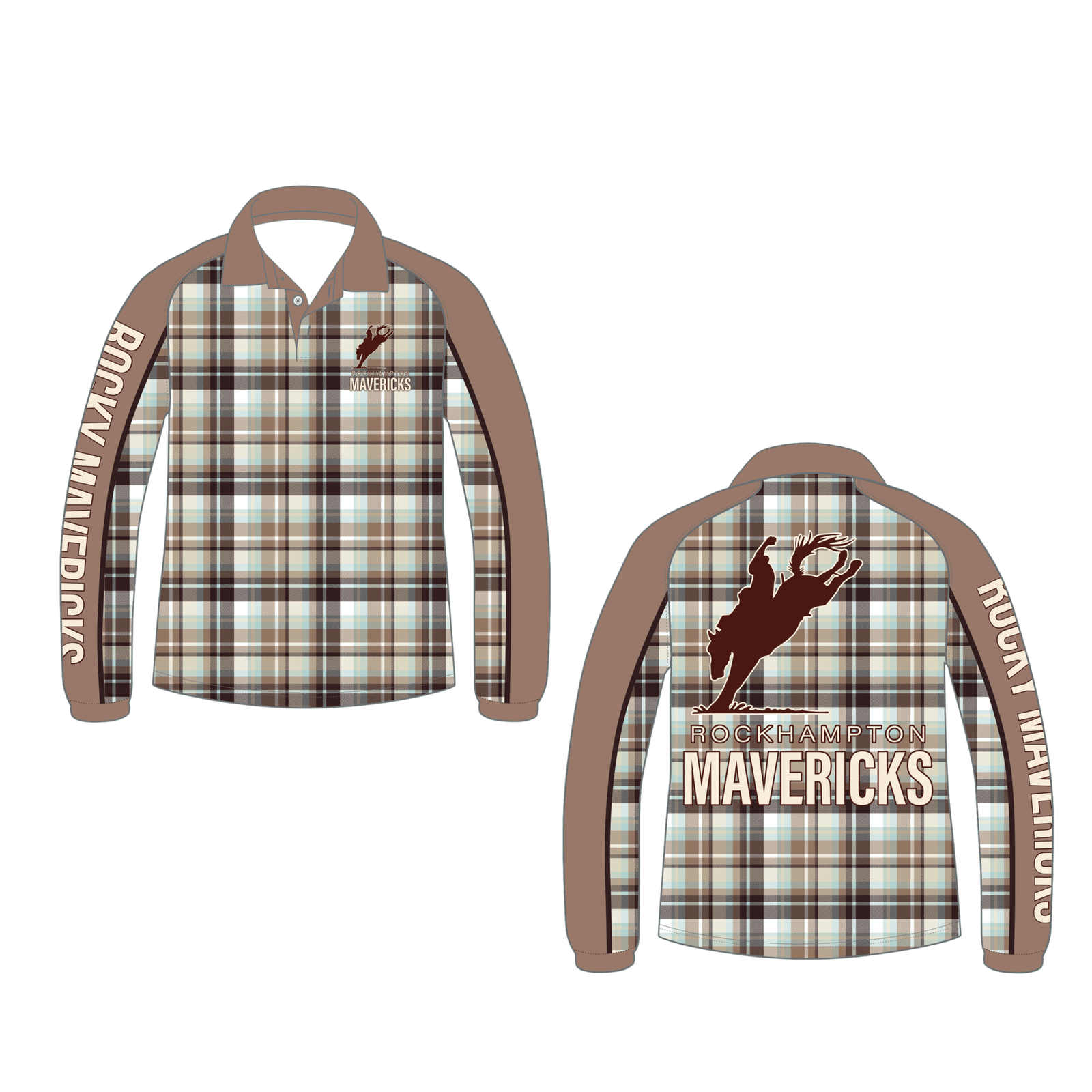 Rocky Mavericks Boy's Bronco L/S Fishing Shirt Rocky Mavericks