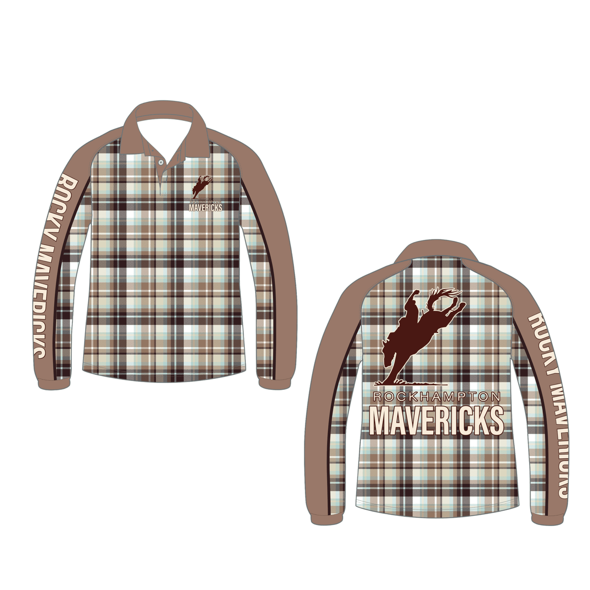 Rocky Mavericks Men's Bronco L/S Fishing Shirt Rocky Mavericks