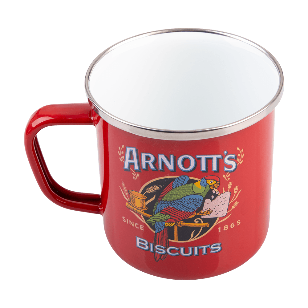 Rojo Arnott's Enamel Mug - Set of 2 450ml Donaldson Enterprises
