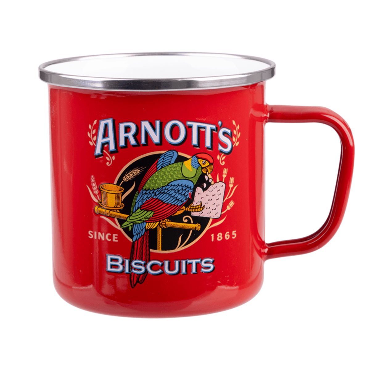 Rojo Arnott's Enamel Mug - Set of 2 450ml Donaldson Enterprises