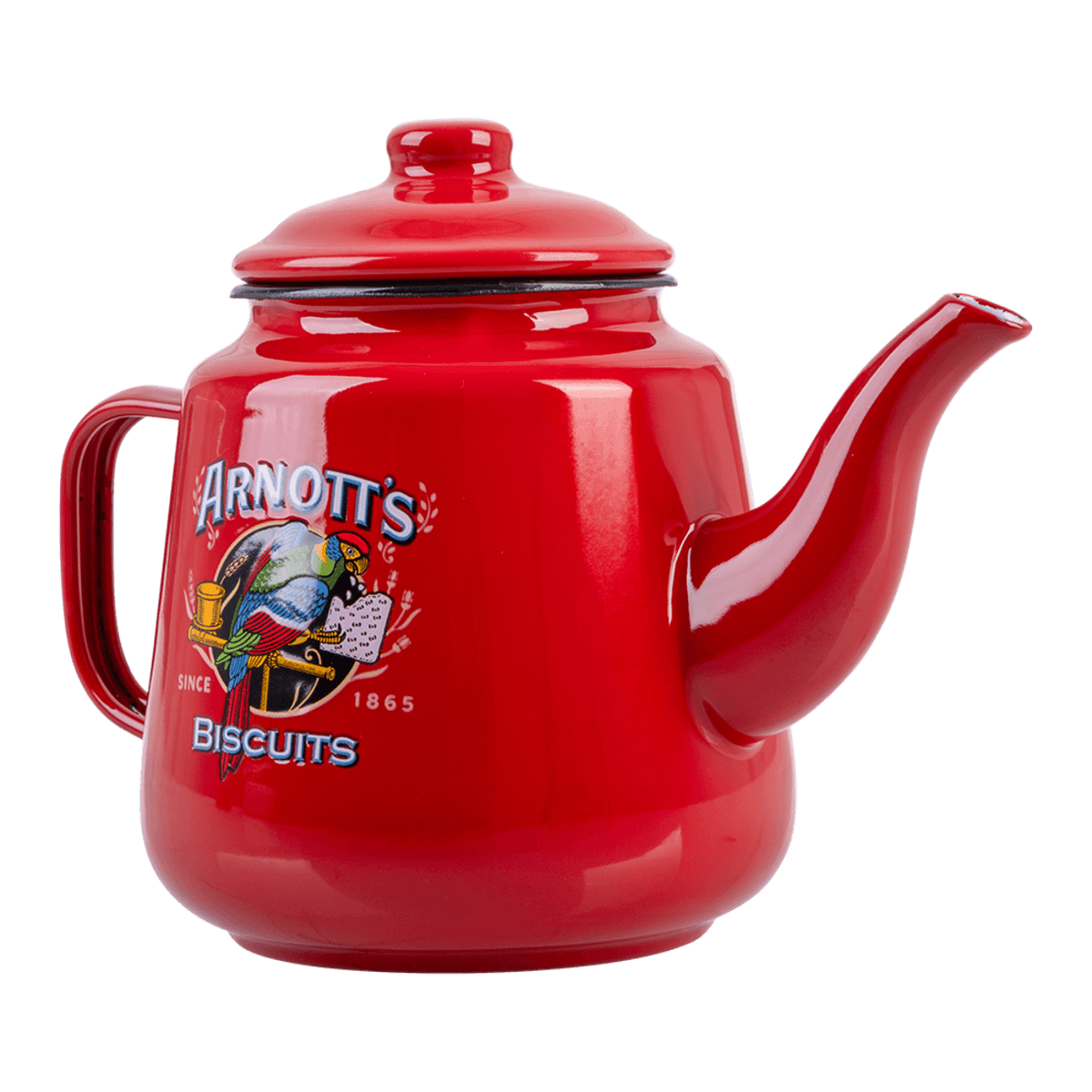 Rojo Arnott's Enamel Teapot - 1.4L Donaldson Enterprises