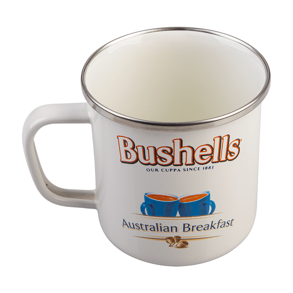 Rojo Bushells Tea Enamel Mug - Set of 2 450ml Donaldson Enterprises