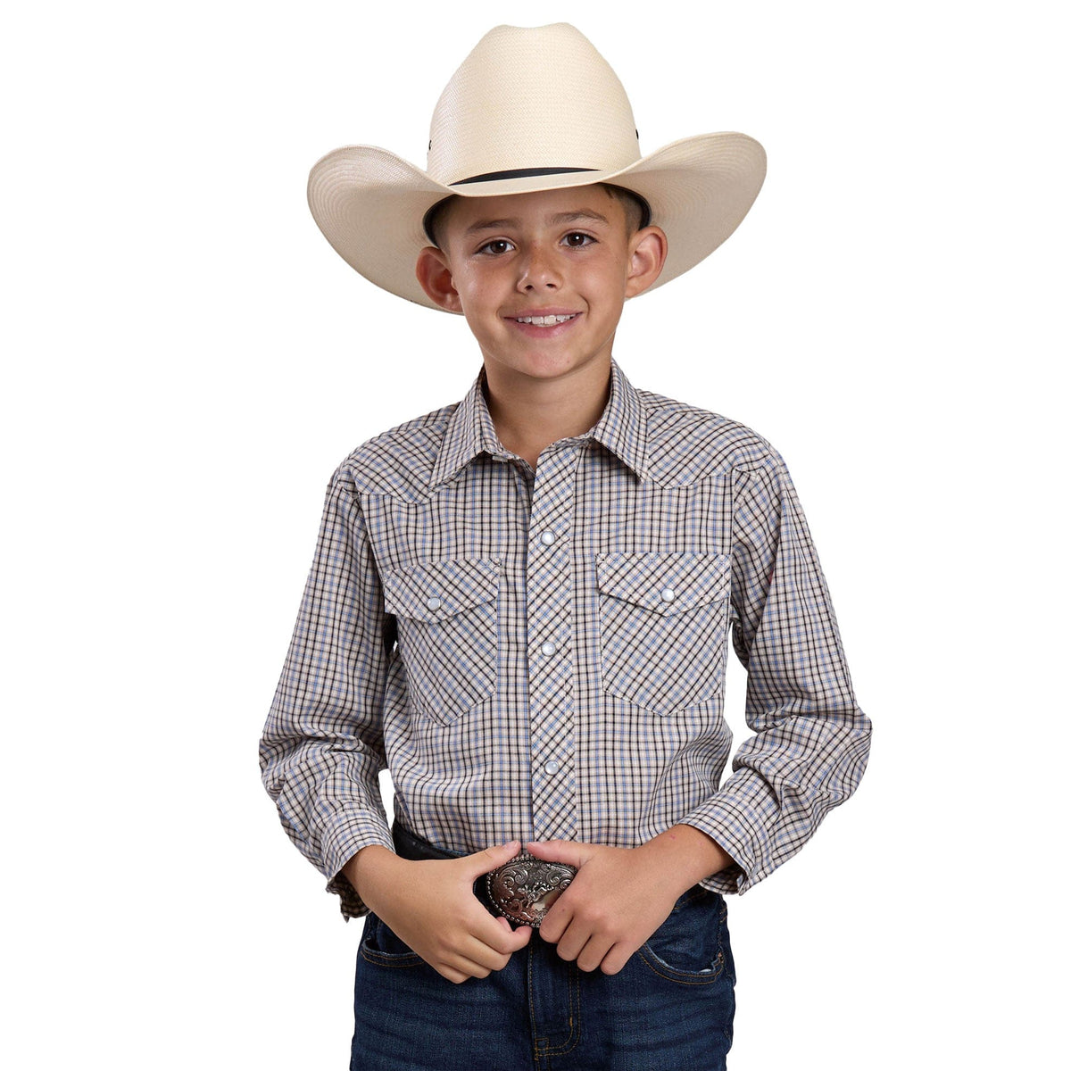 Roper Boy's Karman Classic Western Shirt Roper