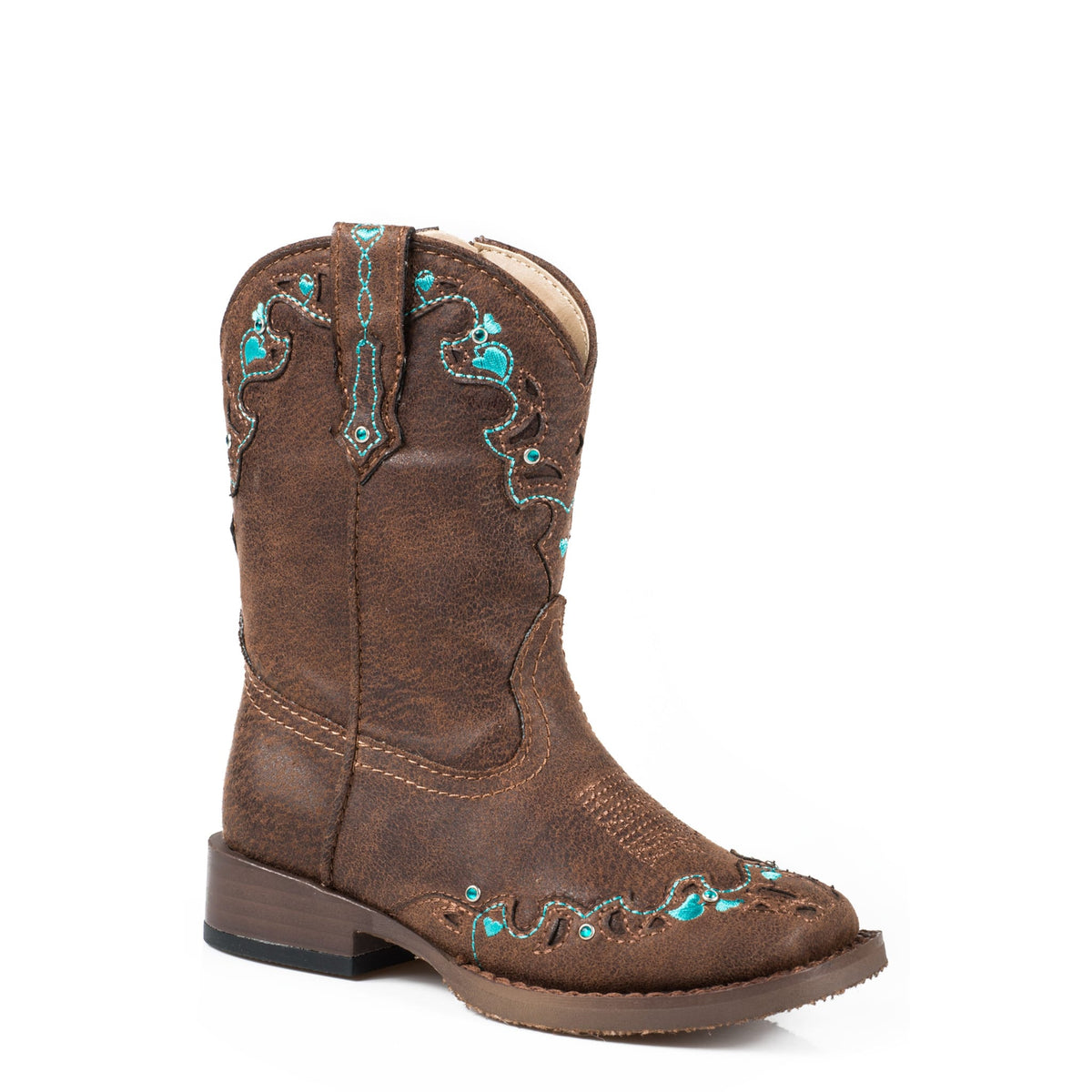 Roper Hearts Toddler Western Boot Roper