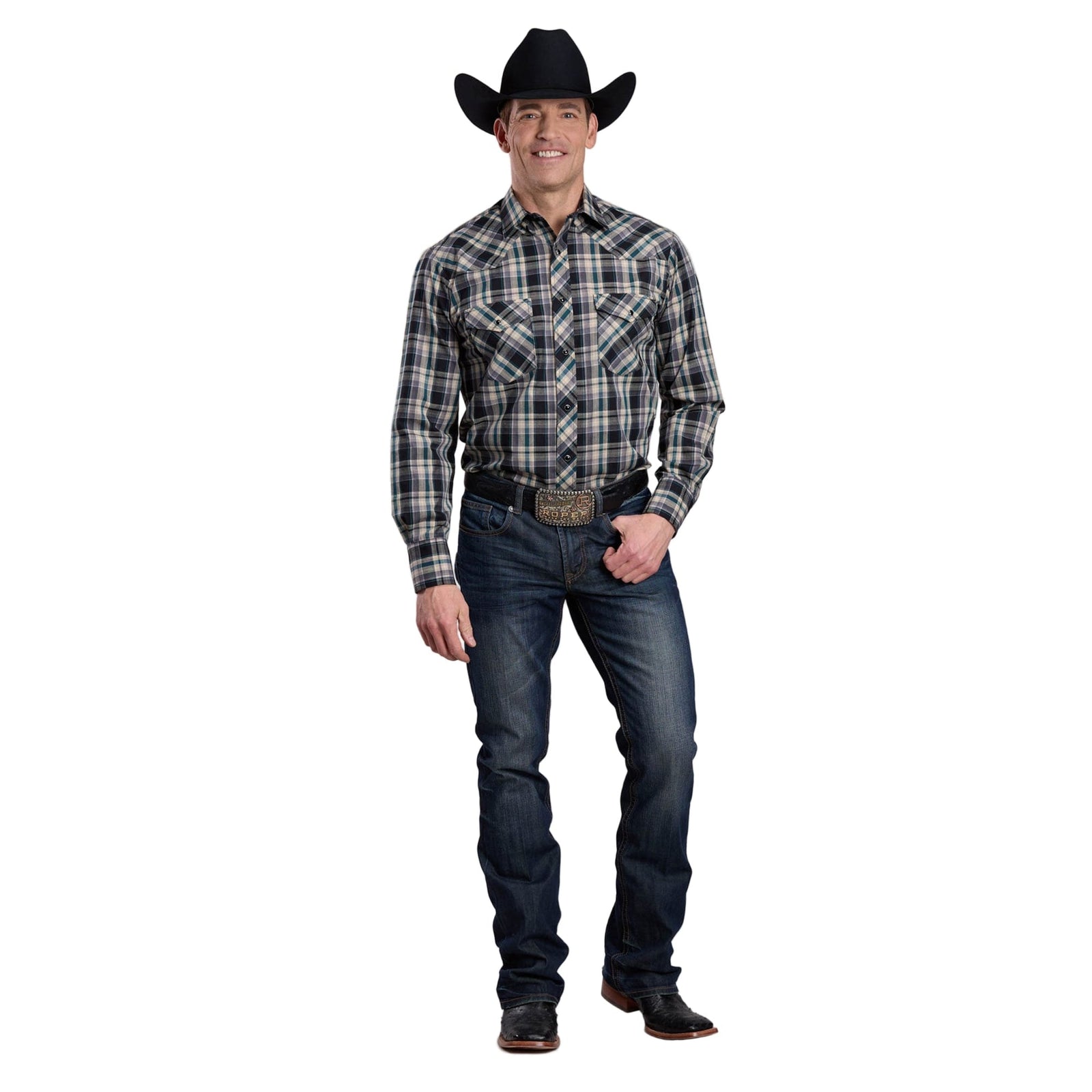 Roper Men's Karman L/S Western Shirt Roper
