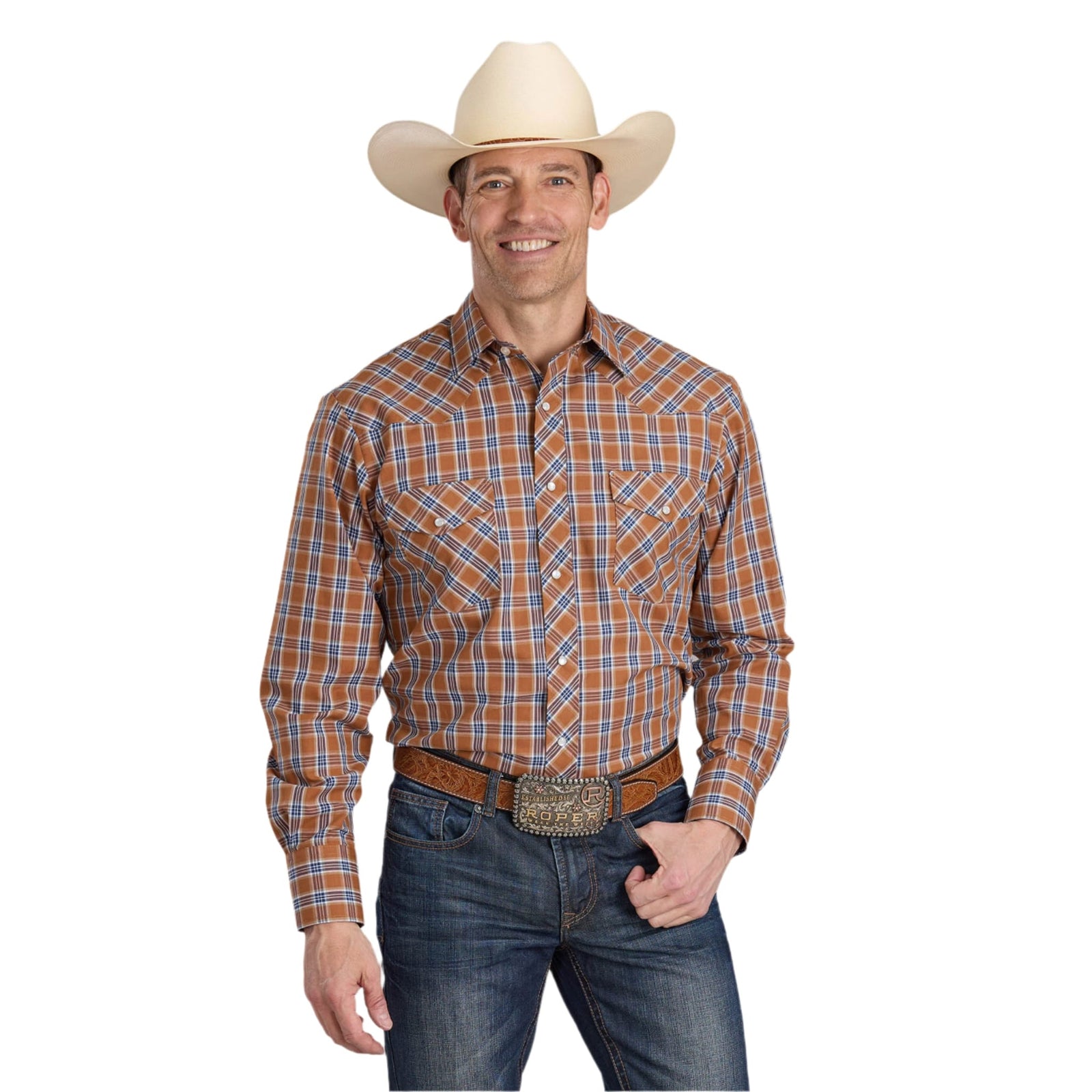 Roper Men's Karman L/S Western Shirt Roper
