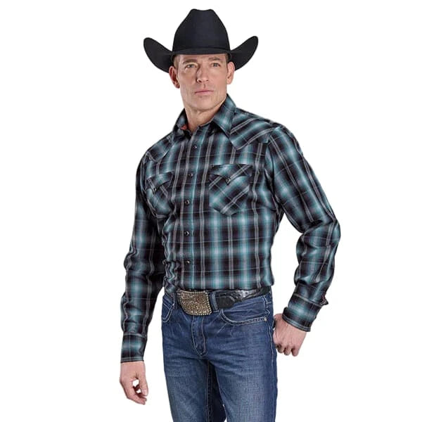 Roper Men's West Made L/S Western Shirt Roper