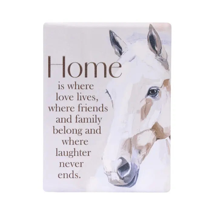 Splosh Saddle & Bloom Home Ceramic Magnet