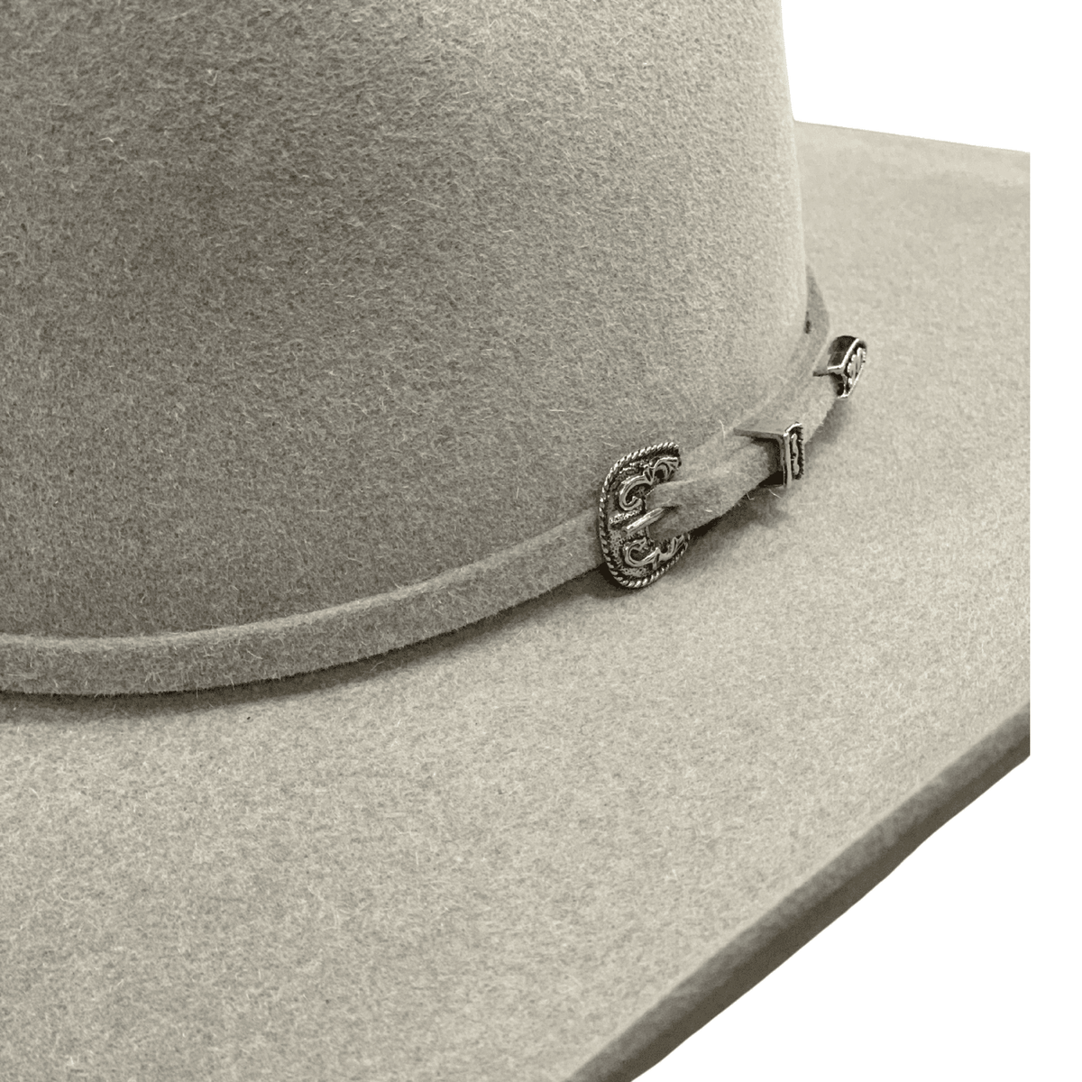 Serratelli 6X 4 1/4" Brim Stone Felt Cowboy Hat Serratelli