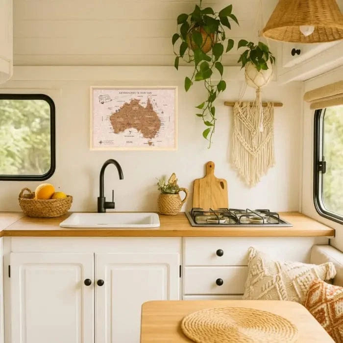 Splosh Caravan Australia Travel Map Splosh
