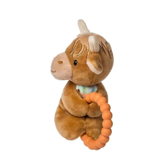 Splosh Mary Meyer Hetty Highland Cow Teether Rattle Splosh