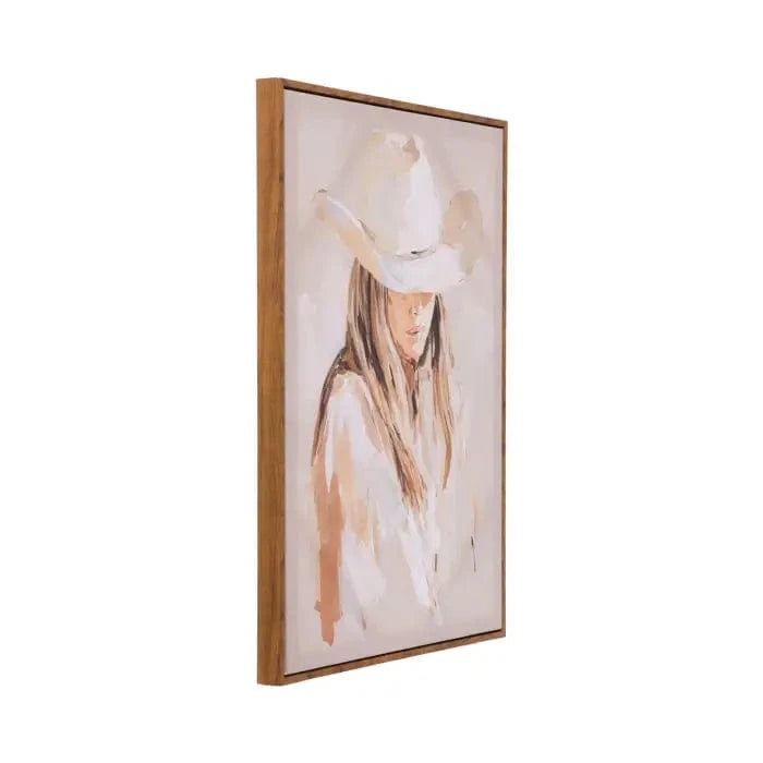 Splosh Saddle & Bloom Cowgirl Canvas -50x70 Splosh