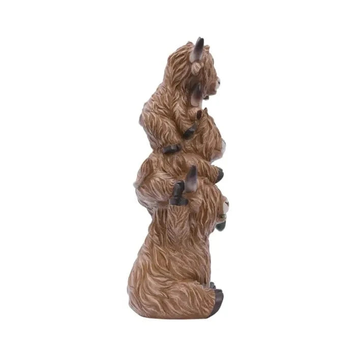 Splosh Saddle & Bloom Family Highland Cow Splosh