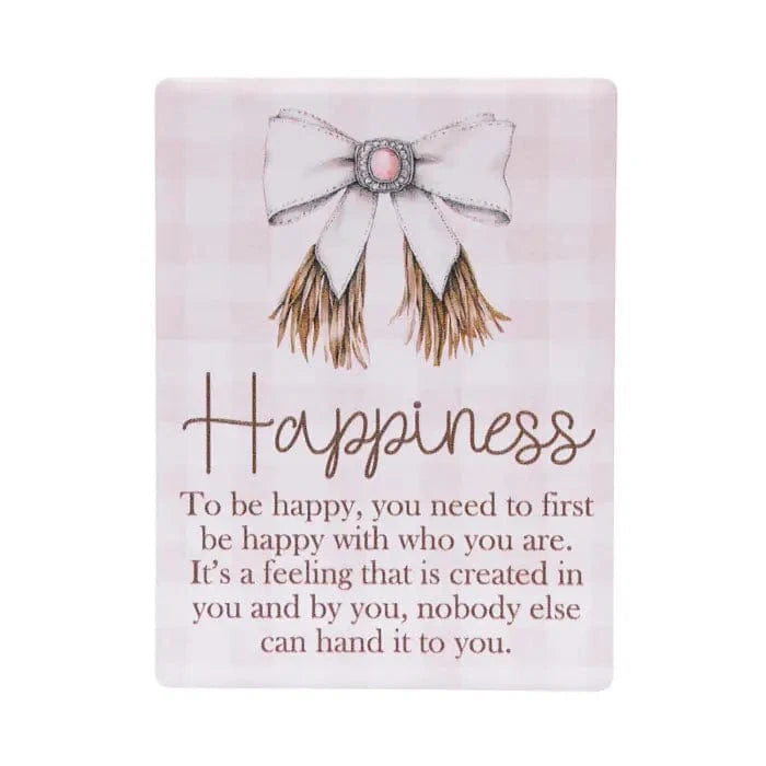 Splosh Saddle & Bloom 'Happiness' Ceramic Magnet Splosh
