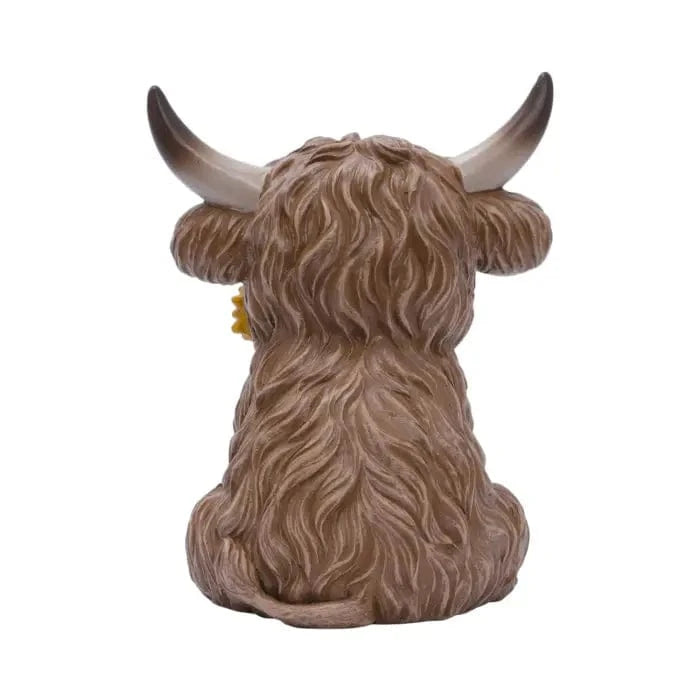 Splosh Saddle & Bloom Sunflower Highland Cow Splosh