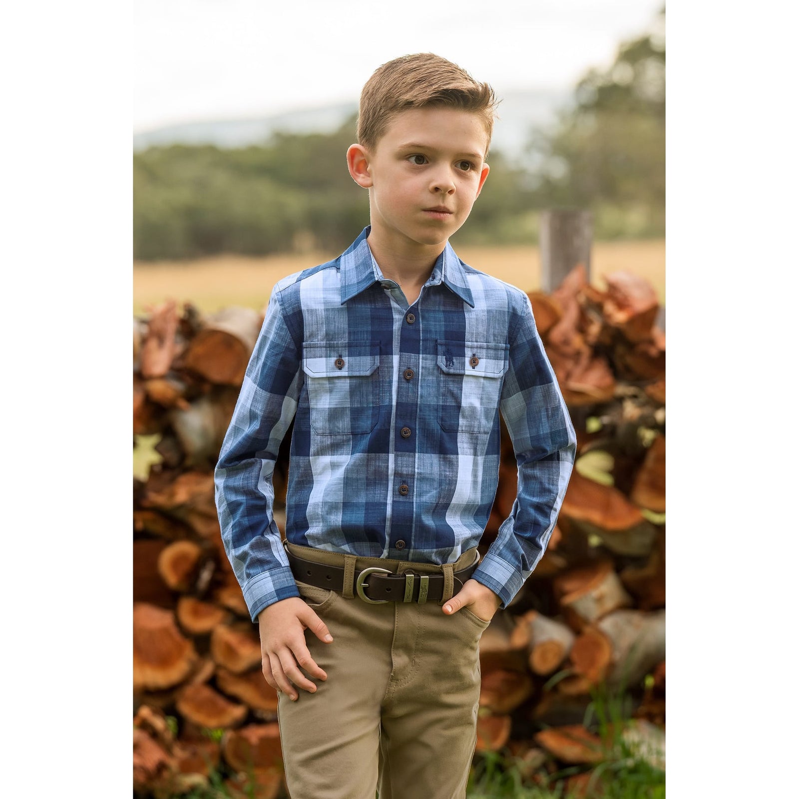 Thomas Cook Boy's Oscar 2-Pocket Long Sleeve Shirt Thomas Cook