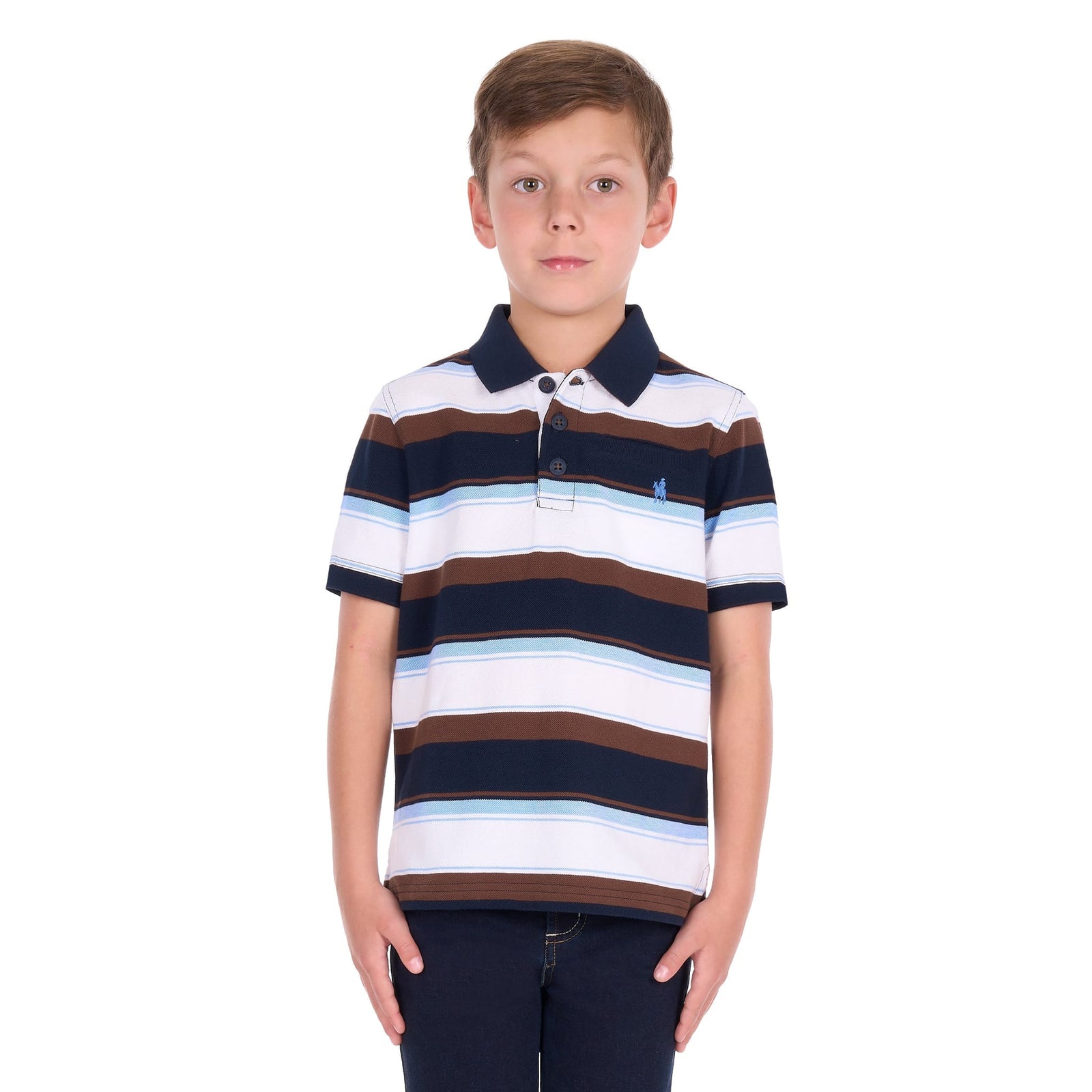 Thomas Cook Boy's Randy 1-Pocket Short Sleeve Polo Thomas Cook
