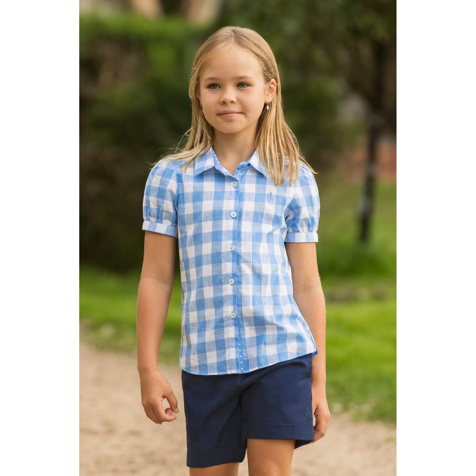 Thomas Cook Girl's Wren Short Sleeve Shirt Thomas Cook