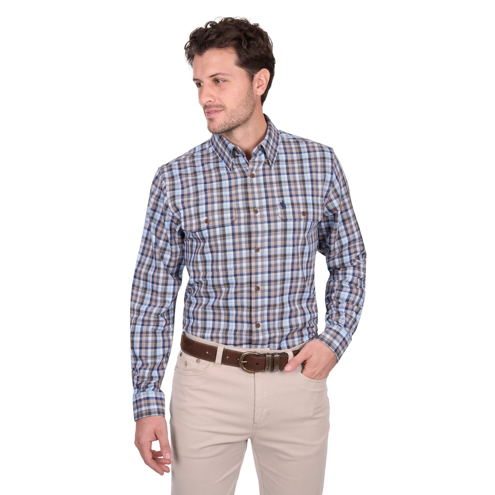 Thomas Cook Men's Jonathan 2 Pocket Long Sleeve Shirt Thomas Cook