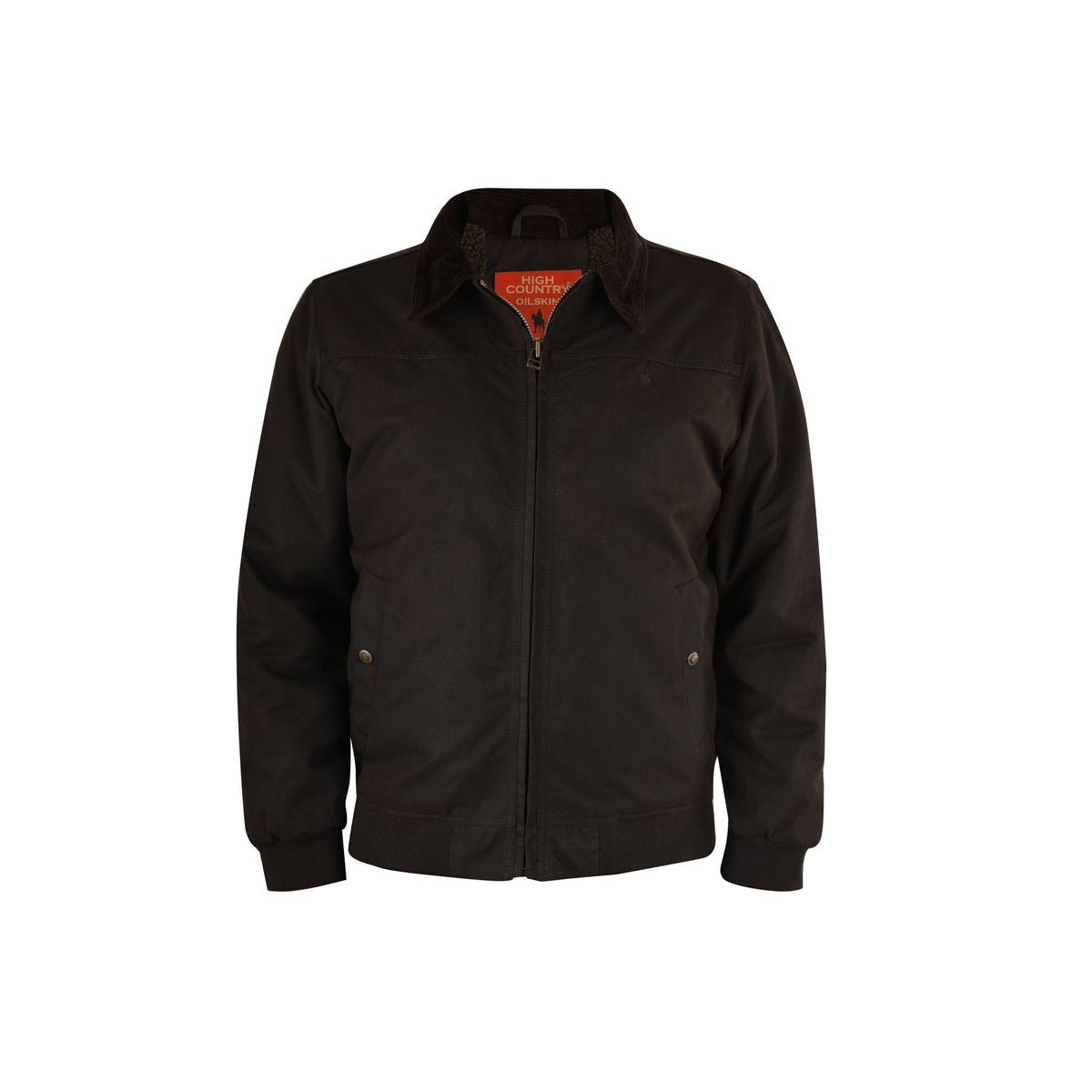 Thomas Cook Men's Oilskin Bomber Jacket Thomas Cook