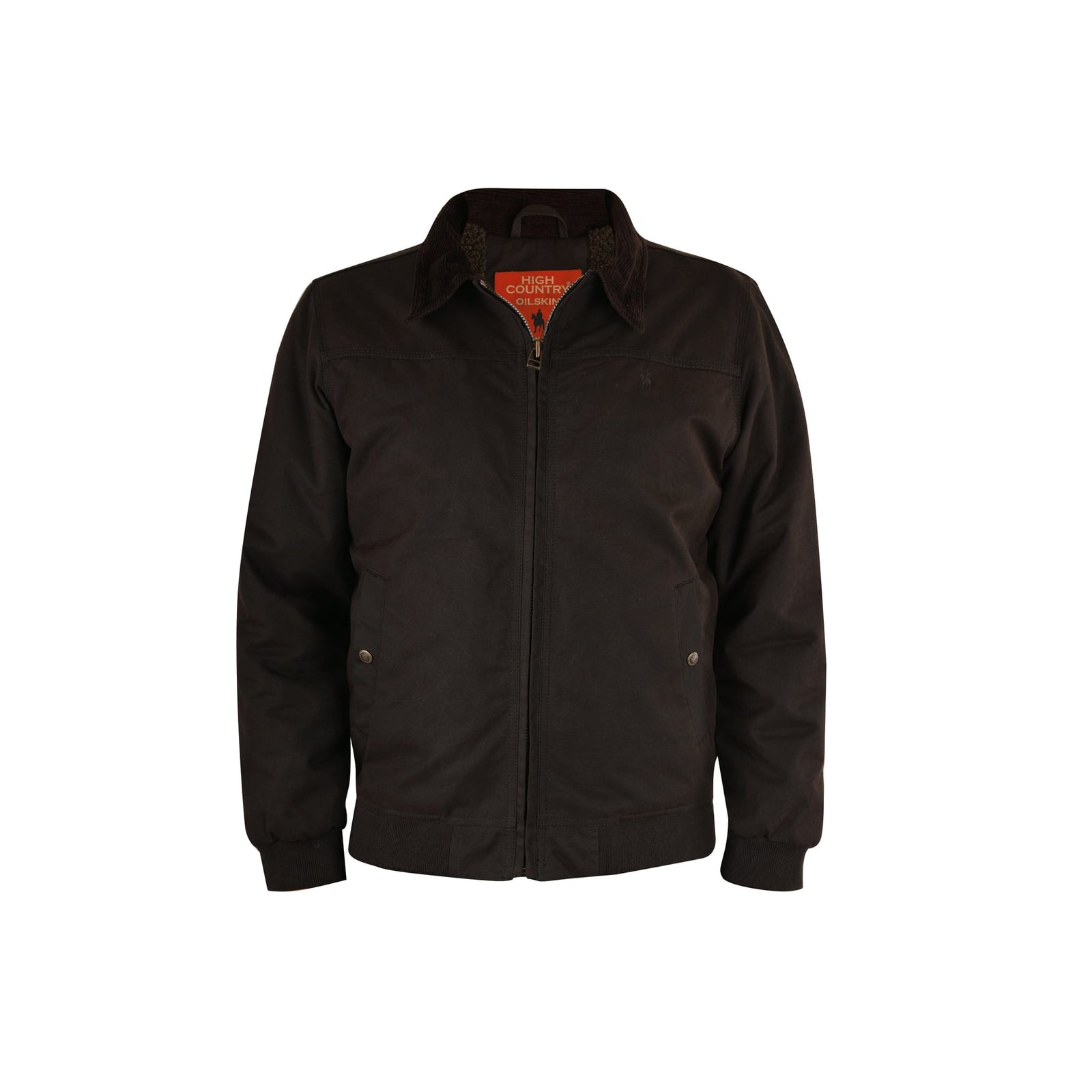 Thomas Cook Men's Oilskin Bomber Jacket Thomas Cook