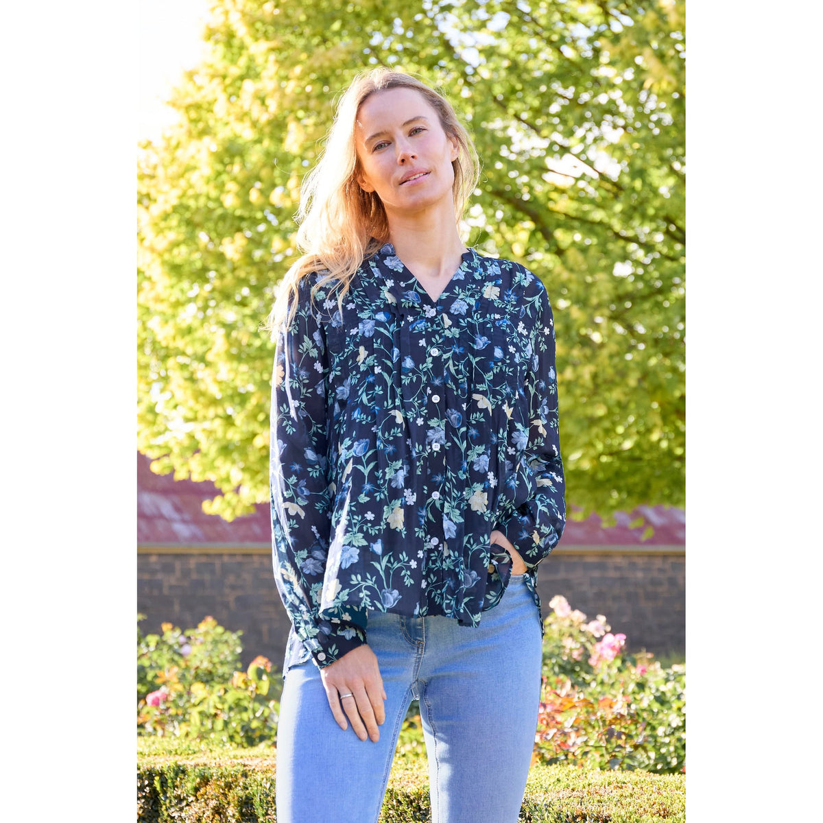 Thomas Cook Women's Melissa Long Sleeve Blouse Thomas Cook