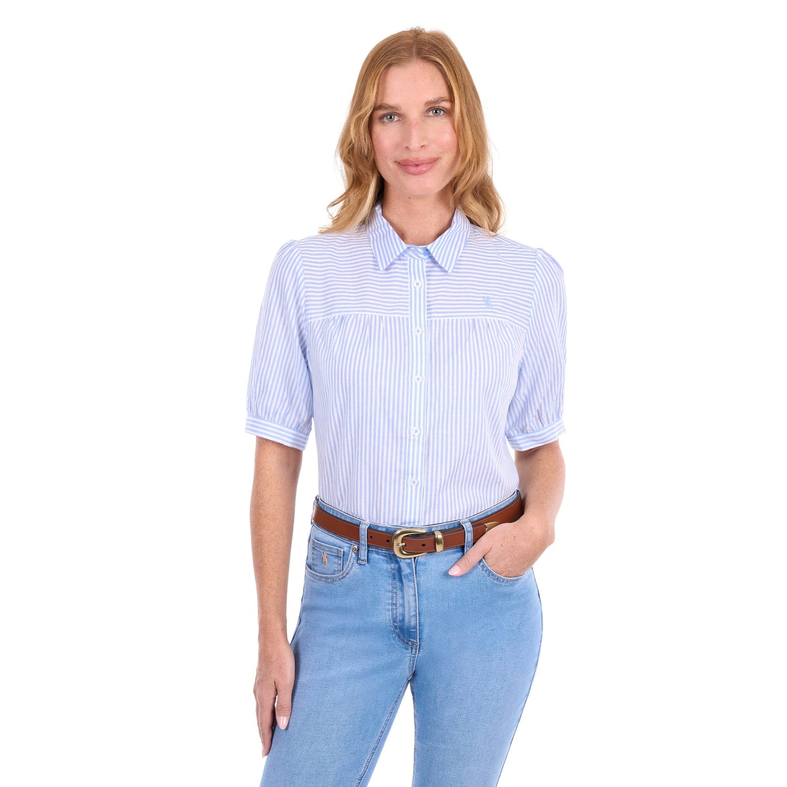 Thomas Cook Women's Shelley Linen Short Sleeve Shirt Thomas Cook