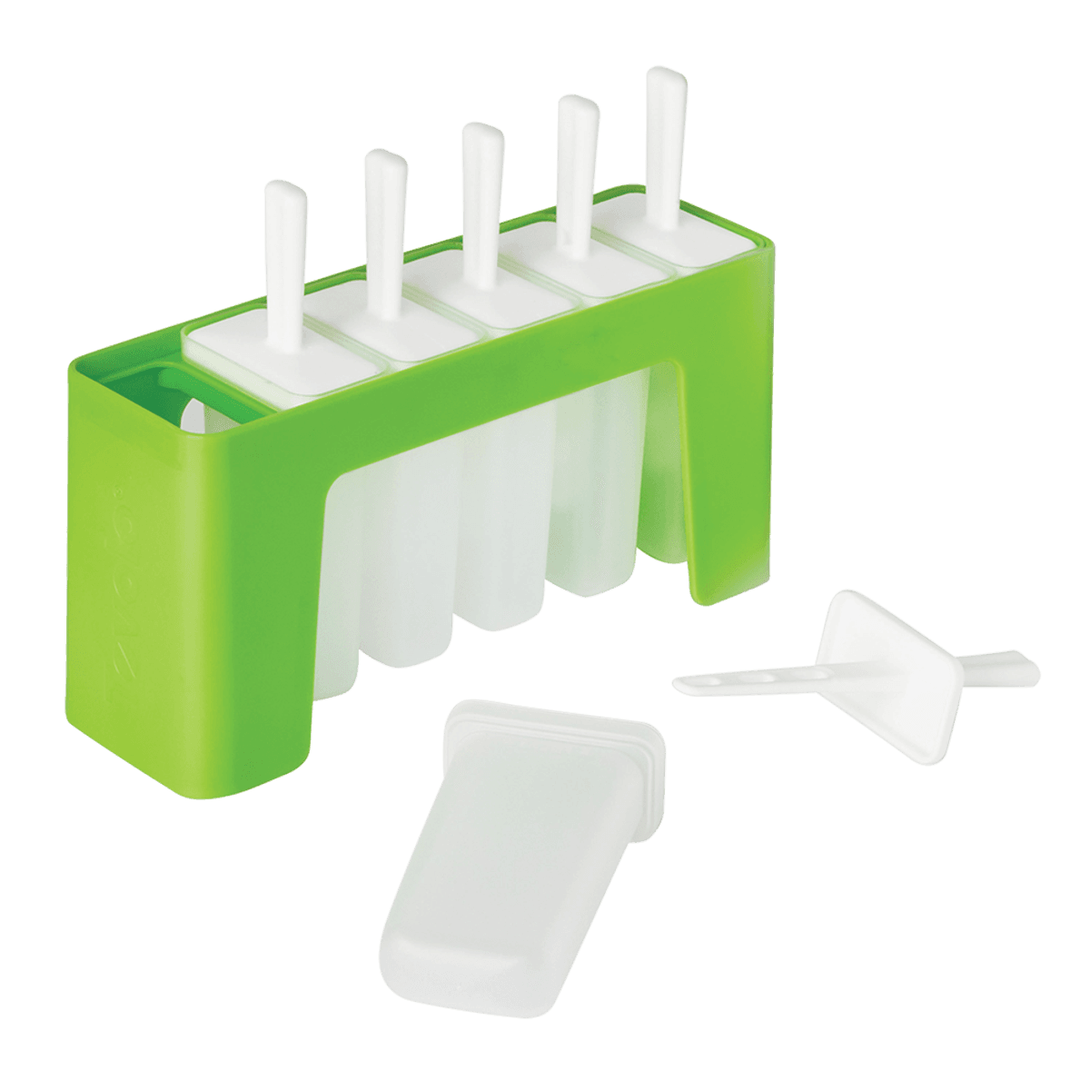 Tovolo Groovy Pop Moulds - Set of 6 with Stand Donaldson Enterprises