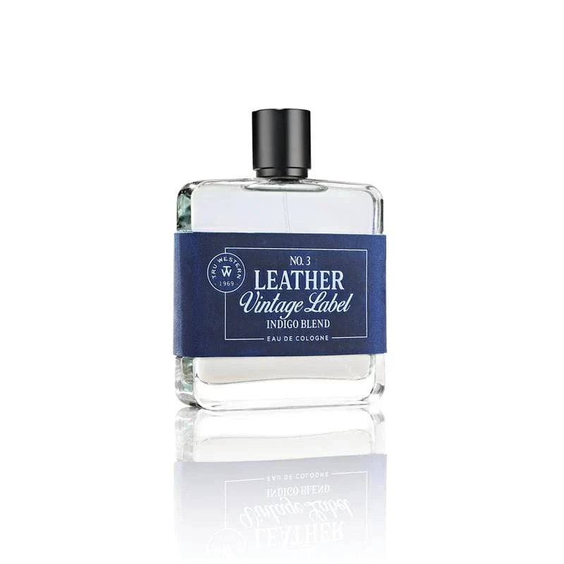 Tru Western Leather Vintage Label #3 Indigo Blend Cologne Tru Western