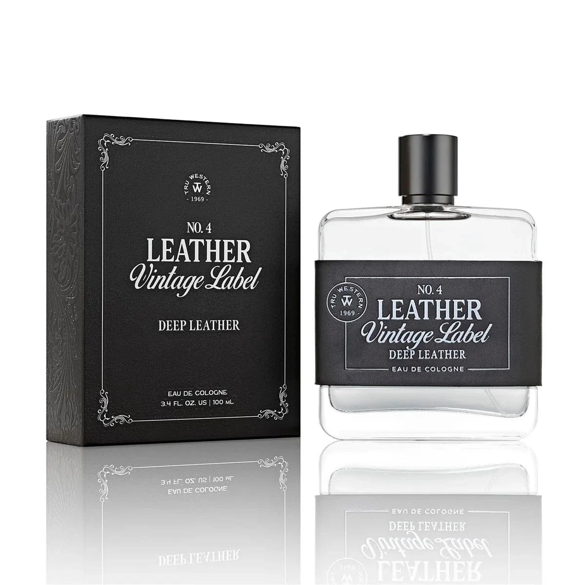 Tru Western Leather Vintage Label #4 Deep Leather Cologne Tru Western