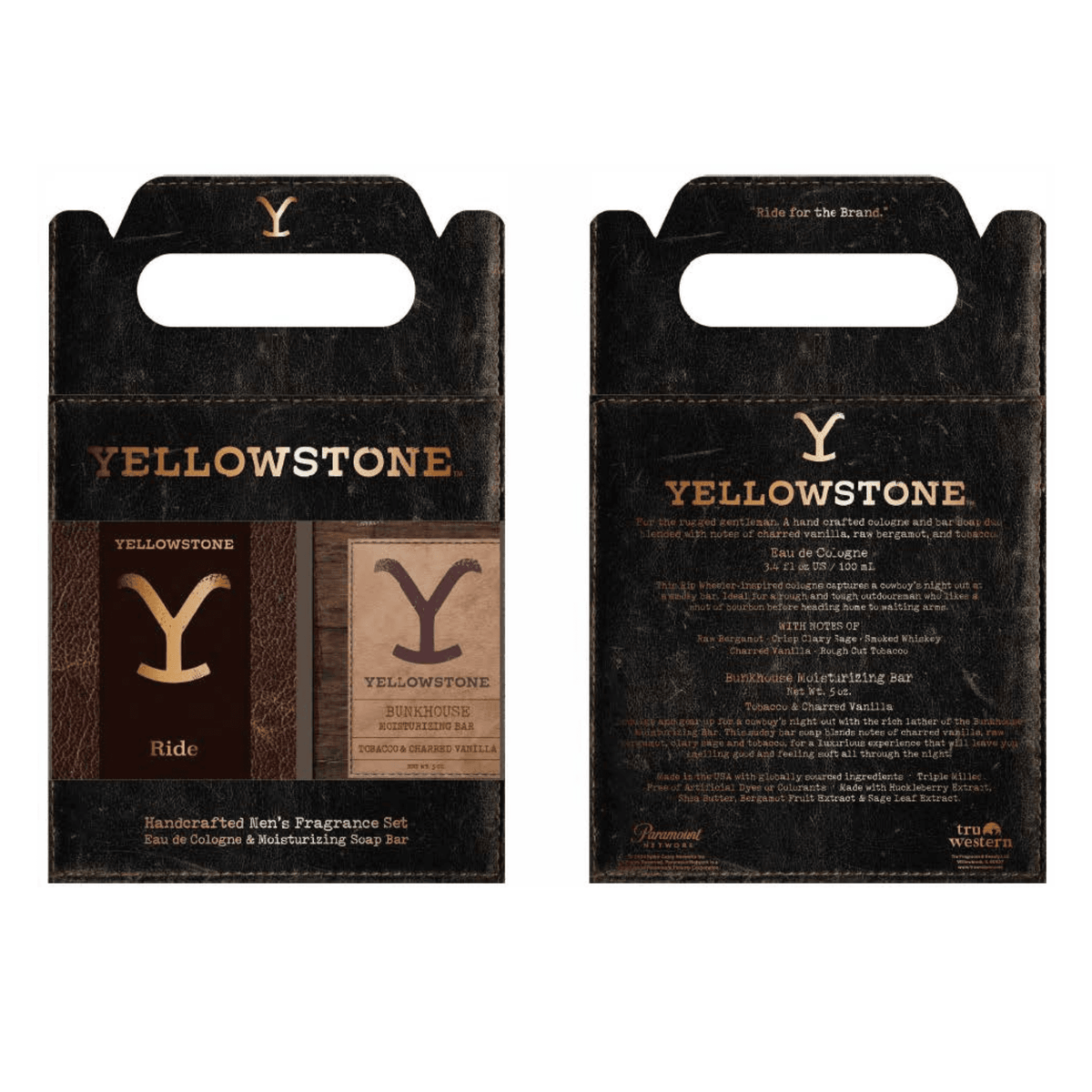 Tru Western Men's Yellowstone Ride Giftset Tru Western