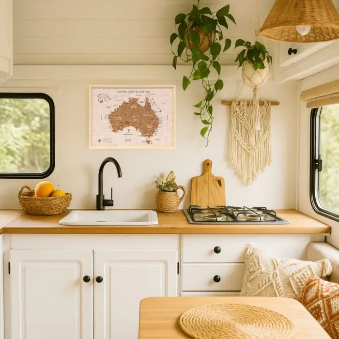 Splosh Caravan Australia Travel Map