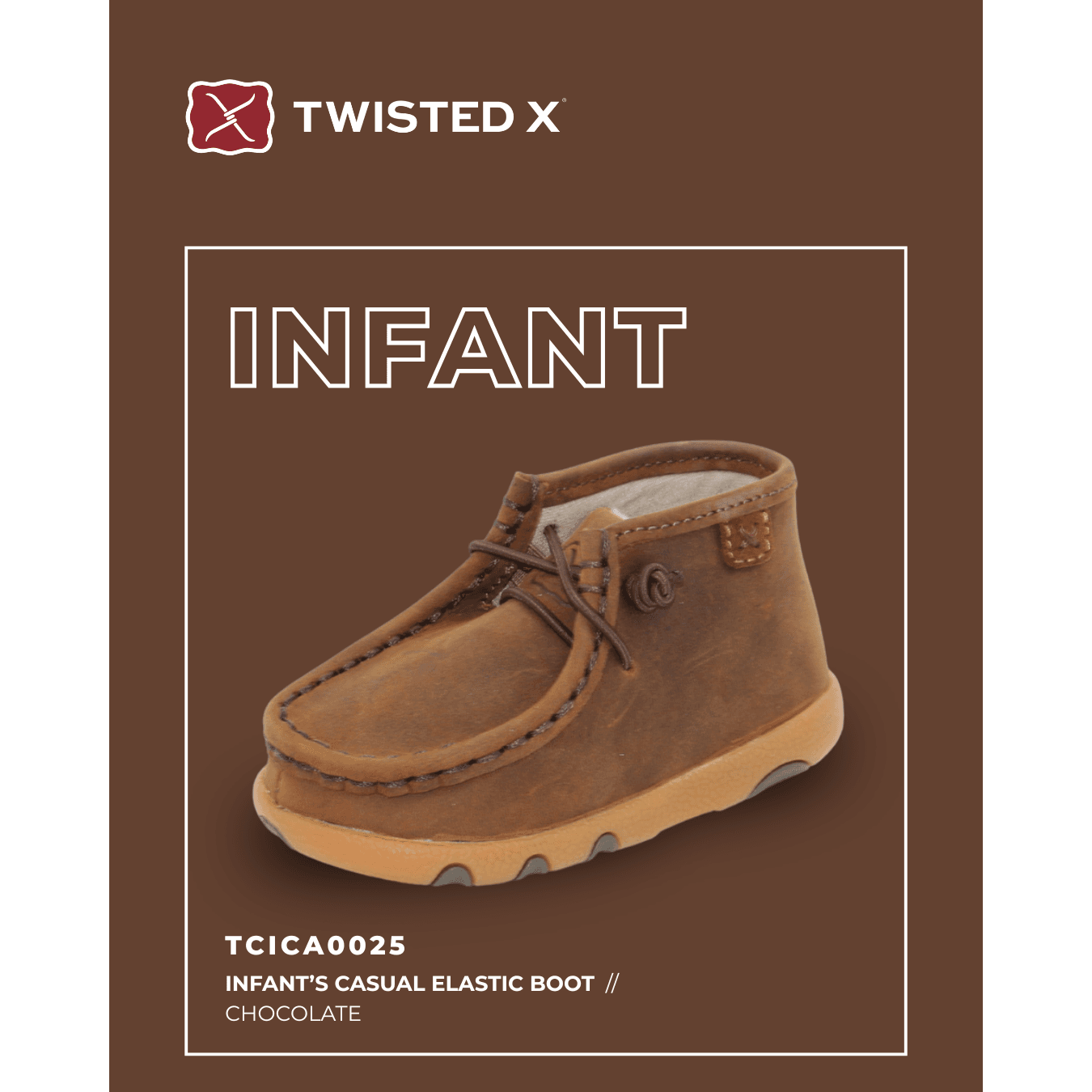 Twisted X Infant's Casual Elastic Boot Twisted X
