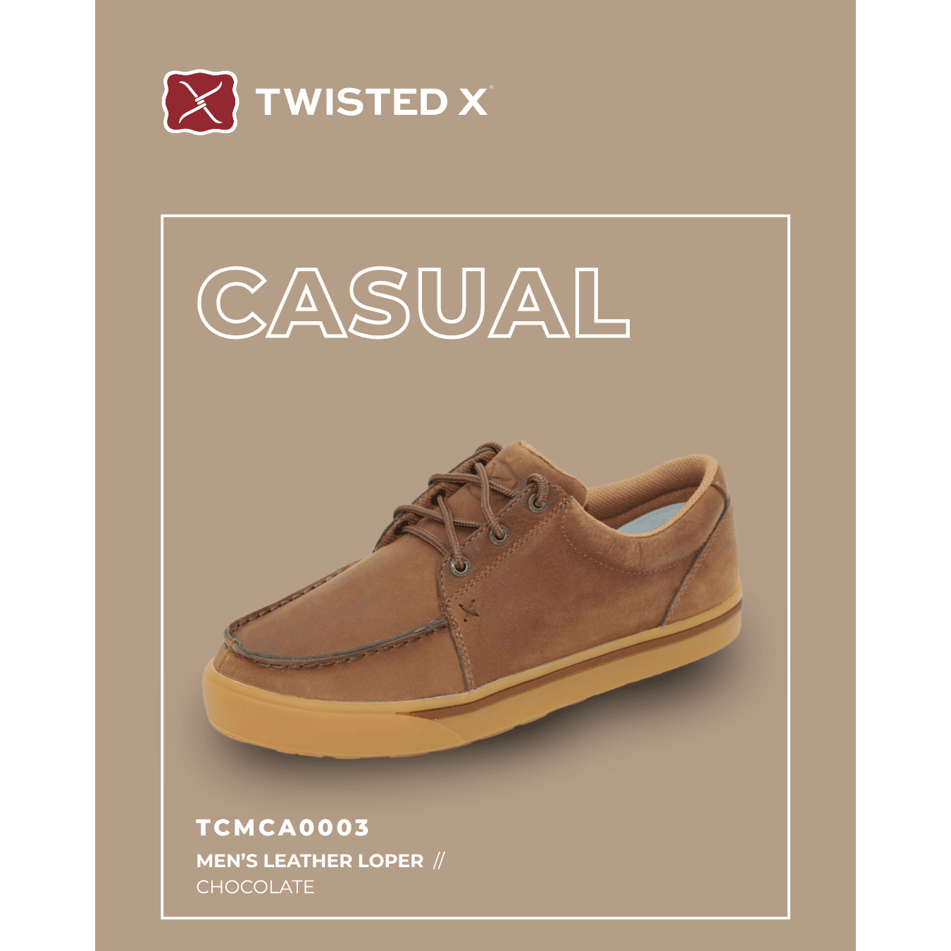 Twisted X Men's Leather Loper Twisted X