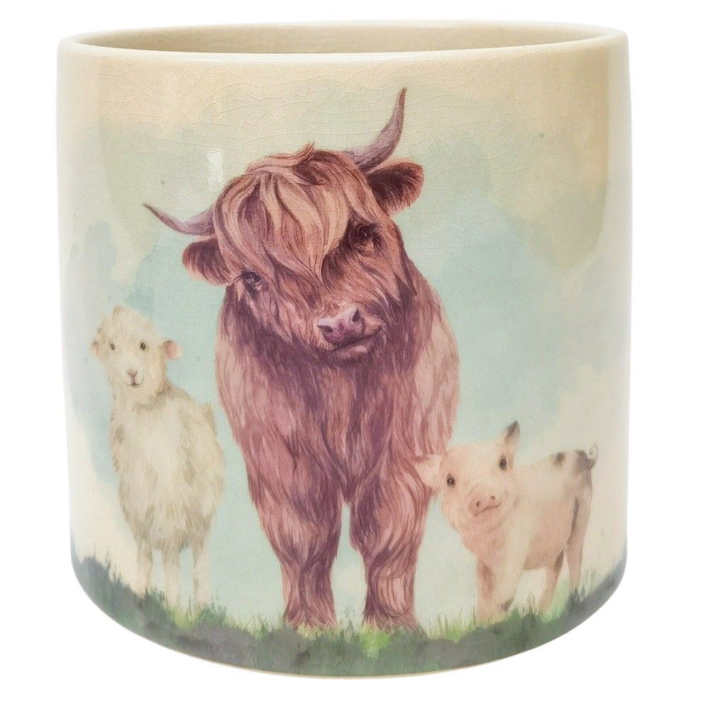 Urban Products 17cm Highland &amp; Friends Planter