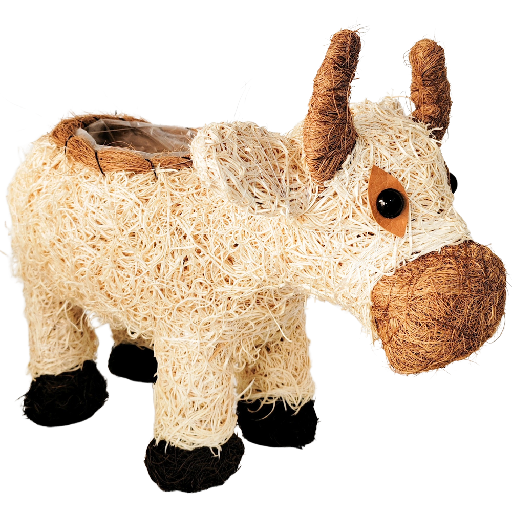 Urban Products 36cm Husk Cow Planter