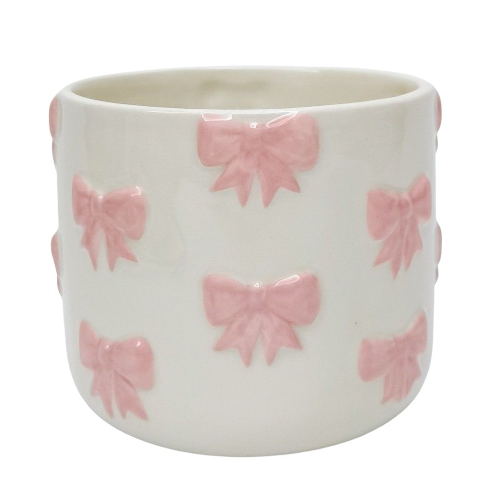 Urban Products 14cm Bow Planter Pink