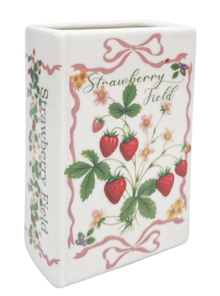 Urban Products Strawberry Fields Book Vase