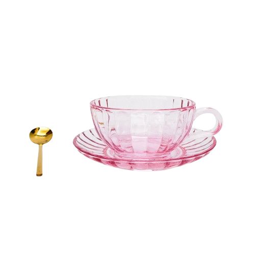 Urban Products 14cm Maisy Glass Tea Cup Set