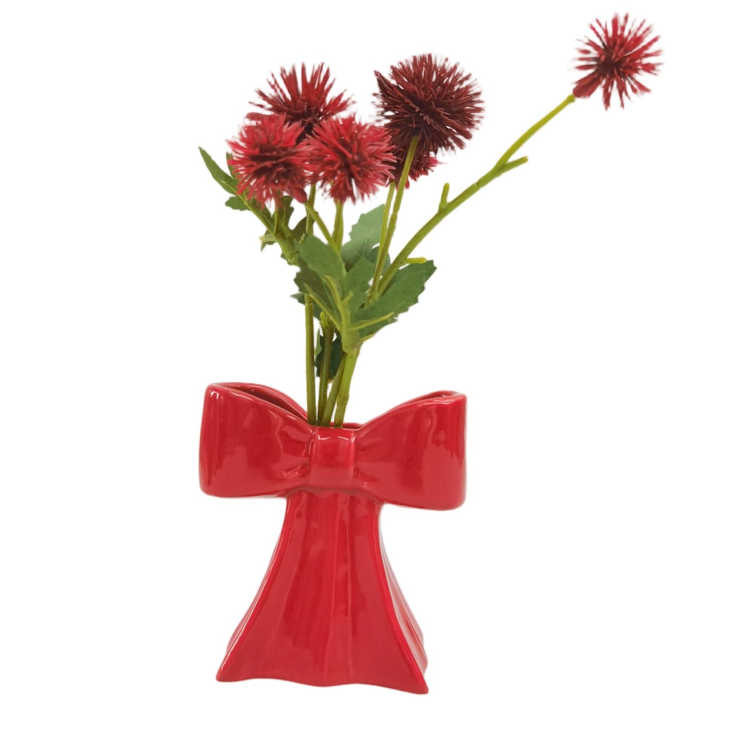 Urban Products 11cm Bow Vase Red