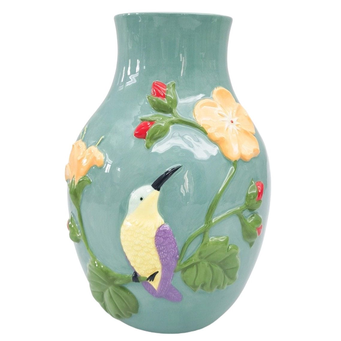 Urban Products 22cm Tropical Hummingbird Vase Urban Products