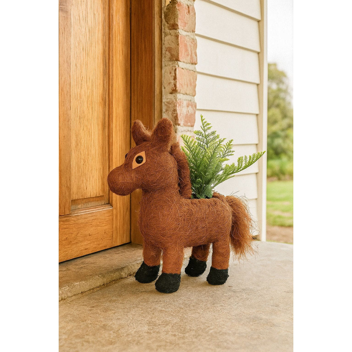 Urban Products 34cm Husk Horse Planter Urban Products