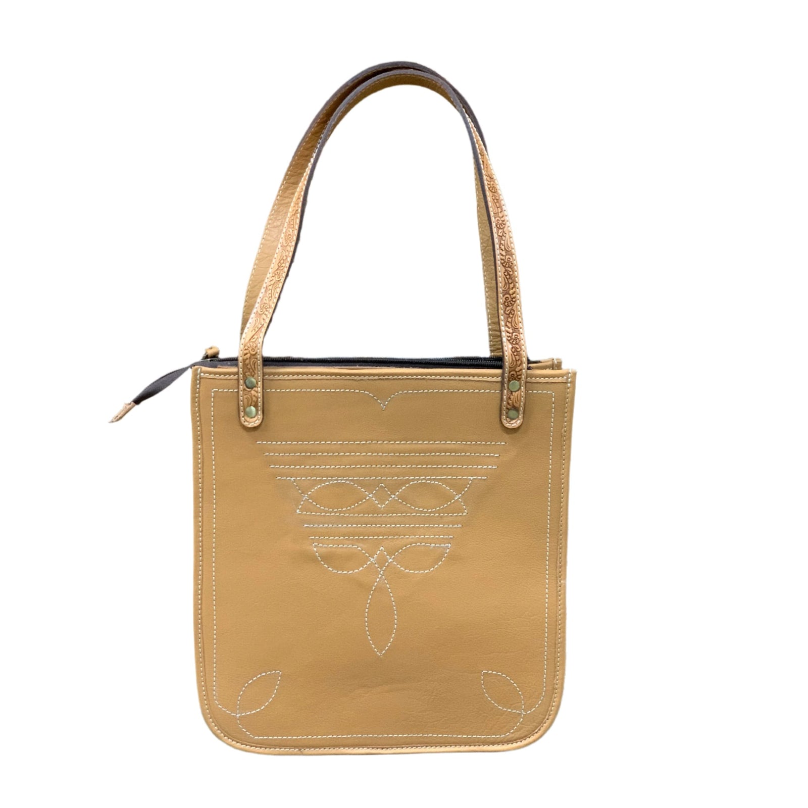 Women's Edmond Leather Boot Stitch Handbag The Design Edge
