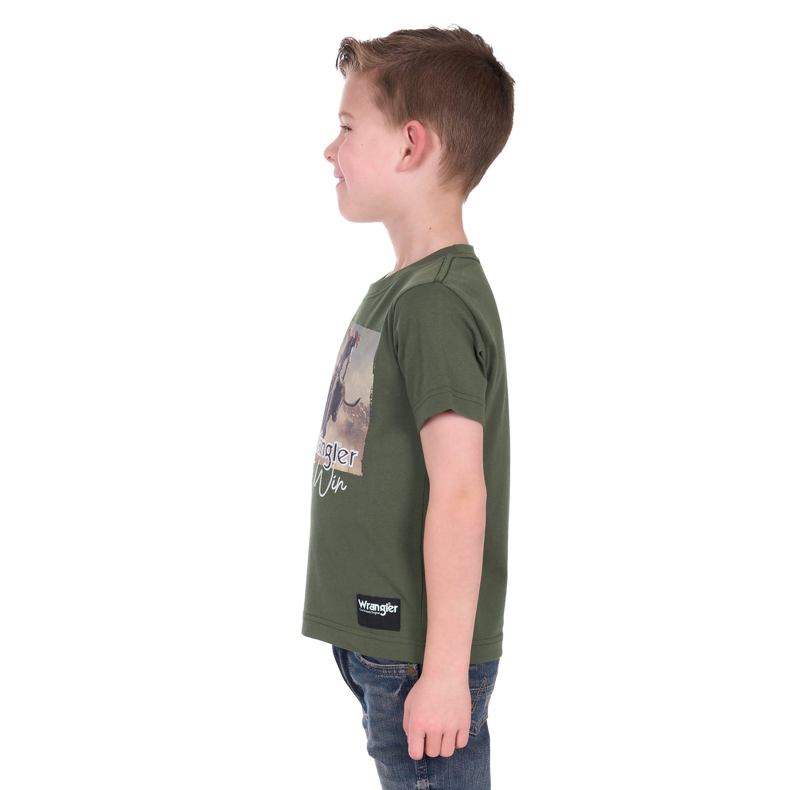 Wrangler Boy's Carlos Short Sleeve T-Shirt Wrangler