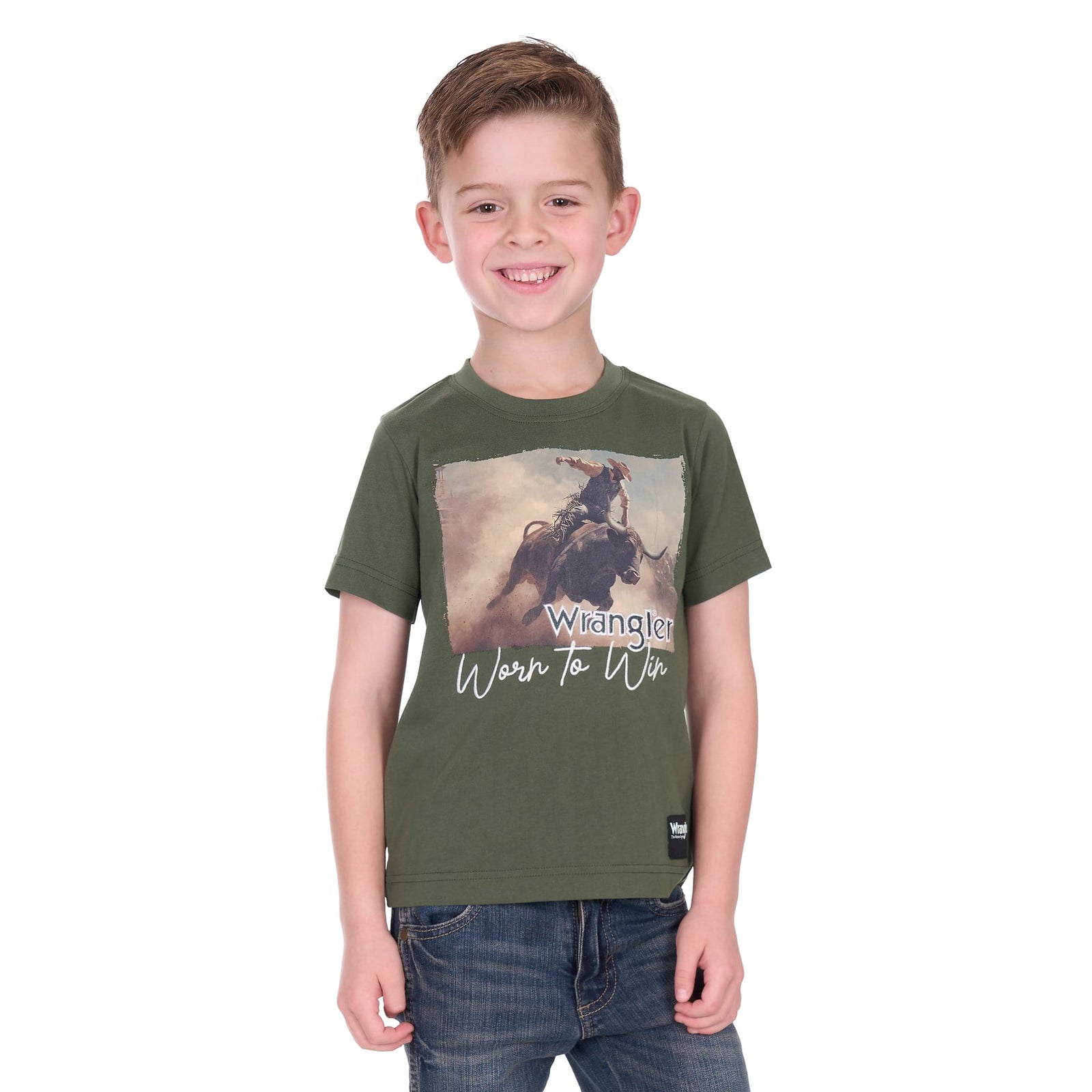 Wrangler Boy's Carlos Short Sleeve T-Shirt Wrangler