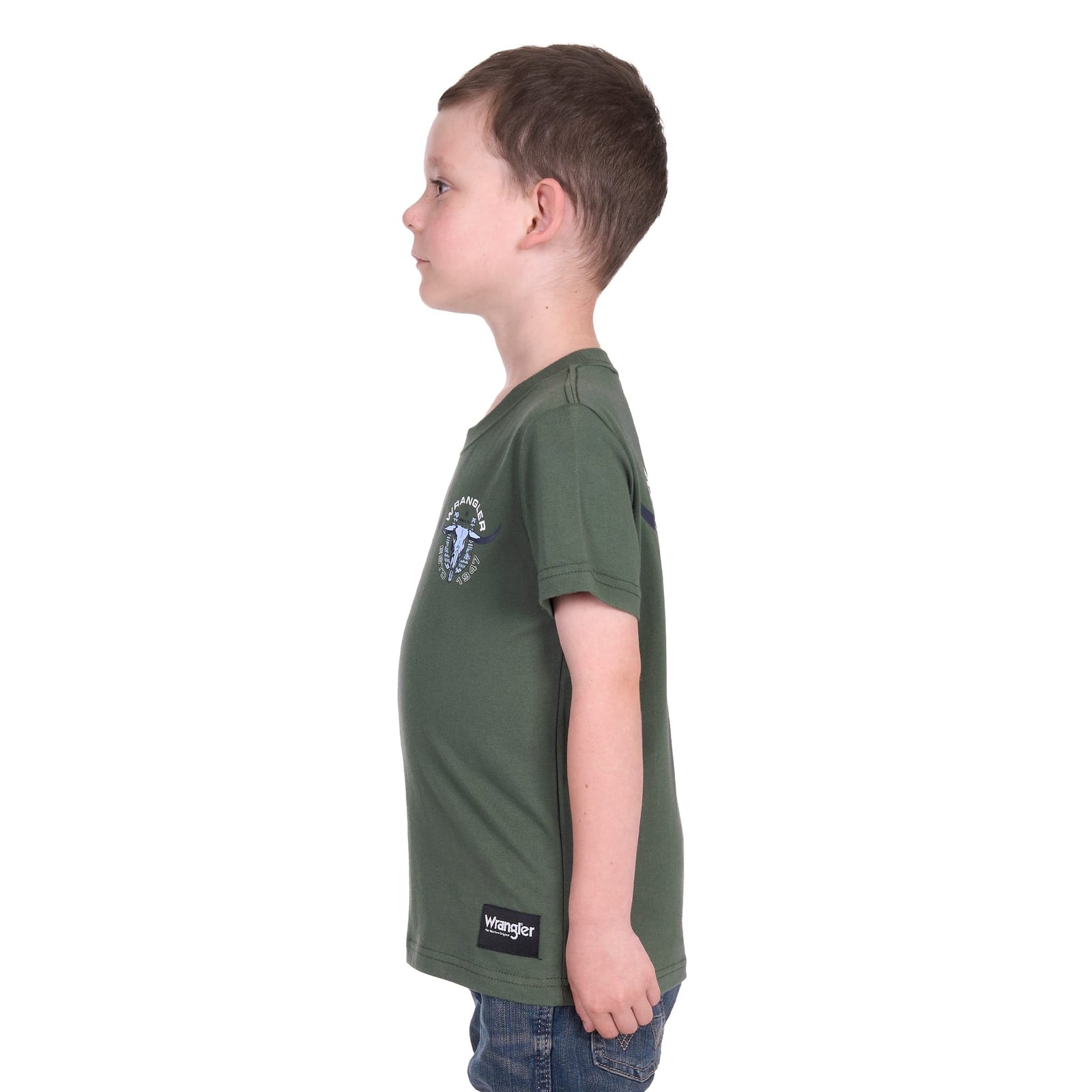 Wrangler Boy's Henry S/S T-Shirt Wrangler