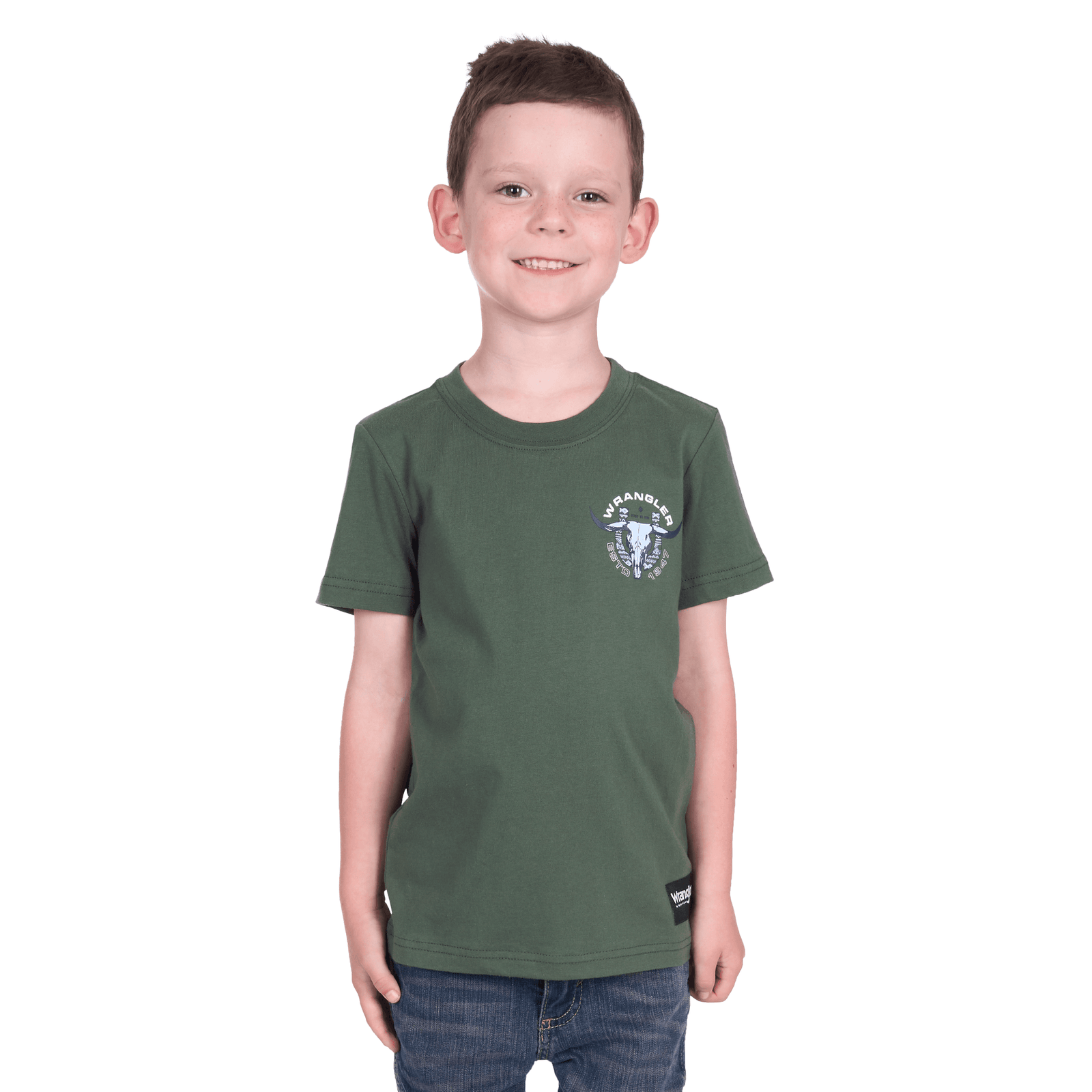 Wrangler Boy's Henry S/S T-Shirt Wrangler