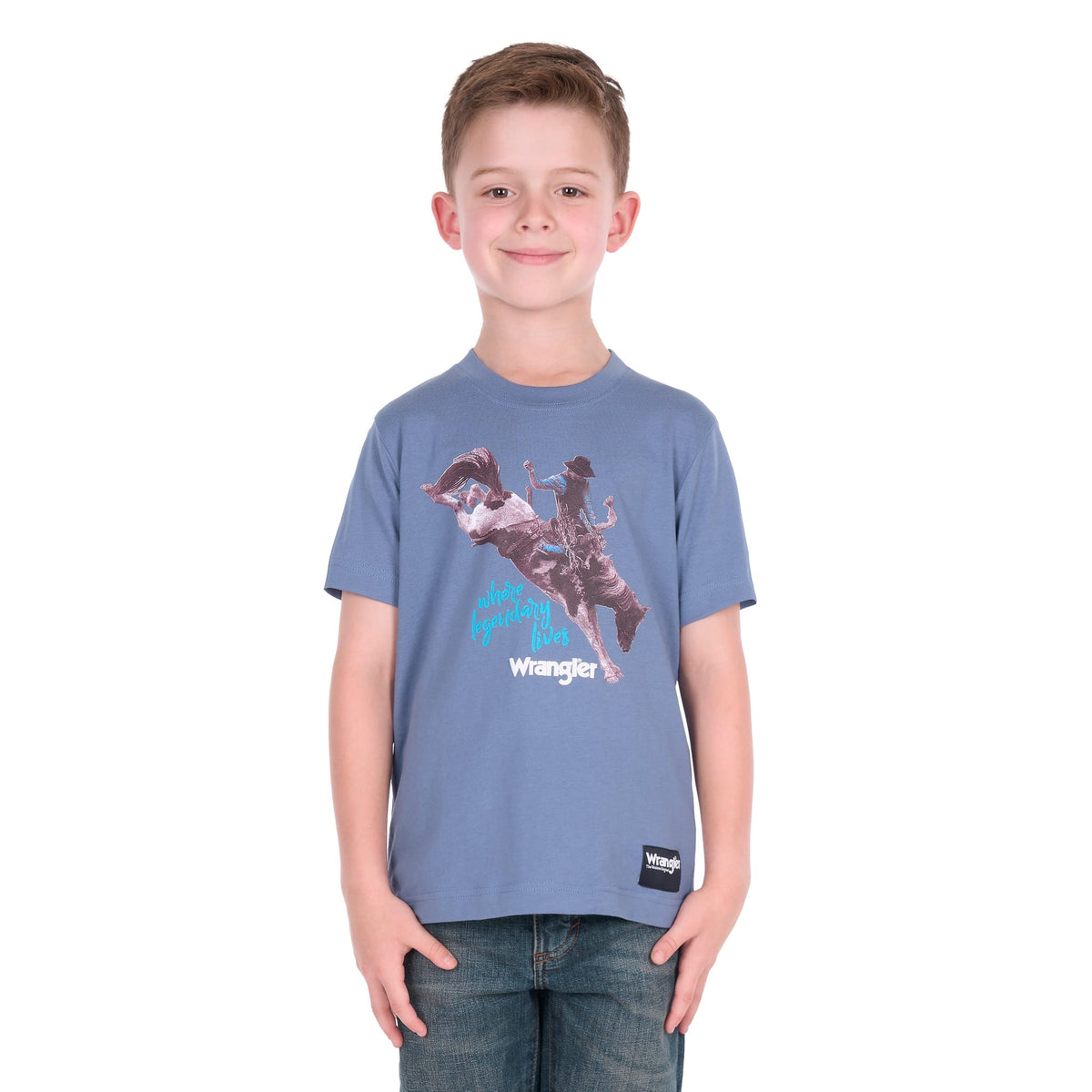Wrangler Boy's Michael Short Sleeve Tee Wrangler