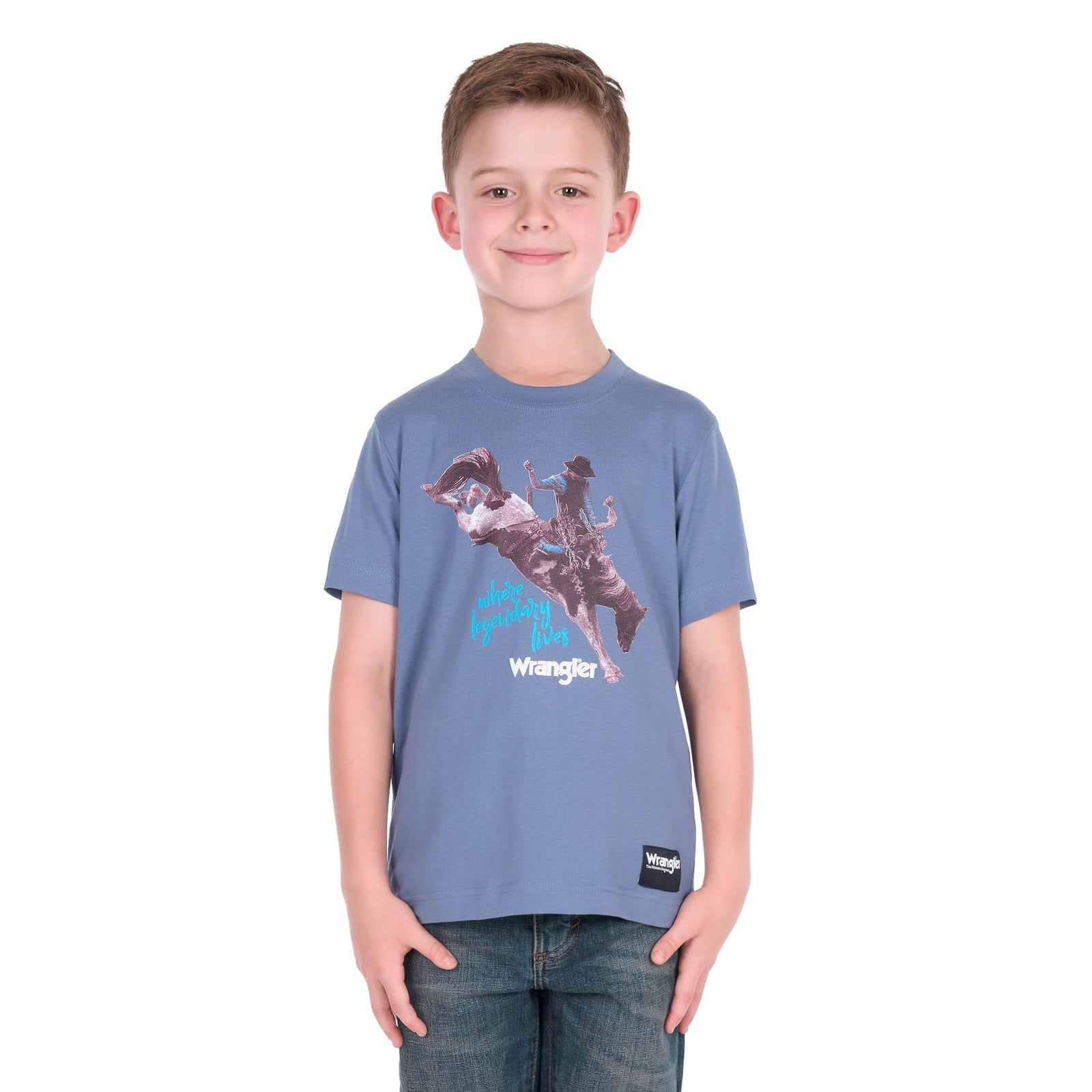 Wrangler Boy's Michael Short Sleeve Tee Wrangler