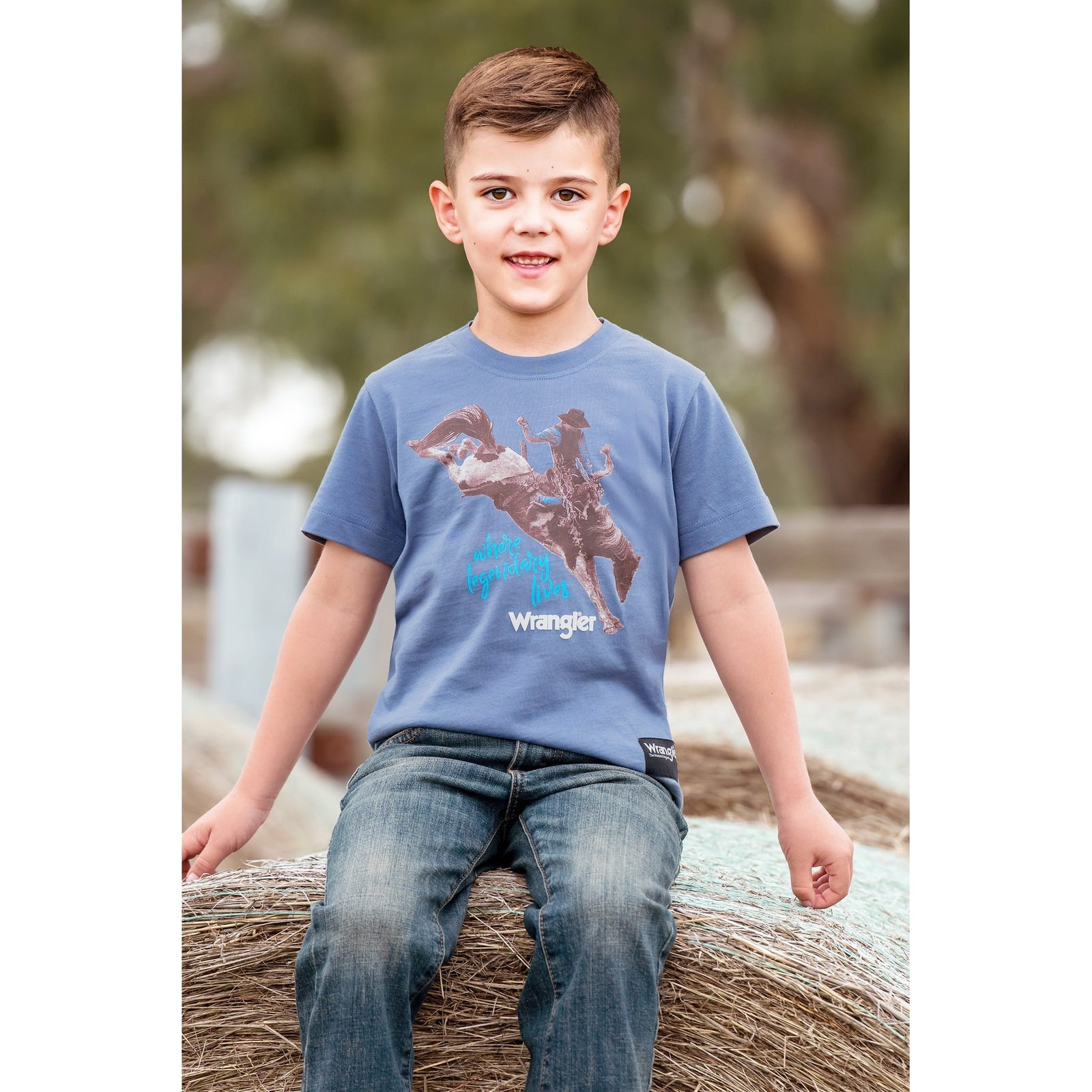 Wrangler Boy's Michael Short Sleeve Tee Wrangler